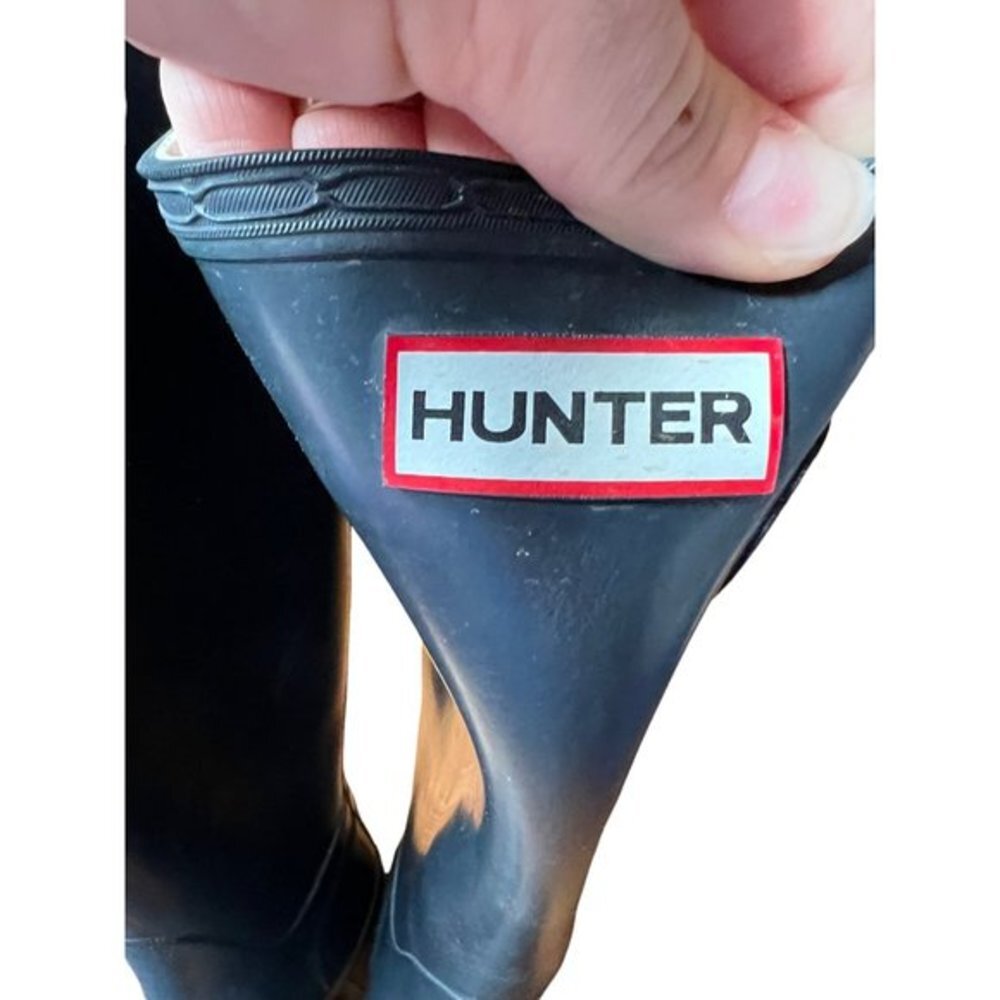 Hunter Rain Boots Hunter Green Rain Boots Size 5 Womans - Picture 3 of 5